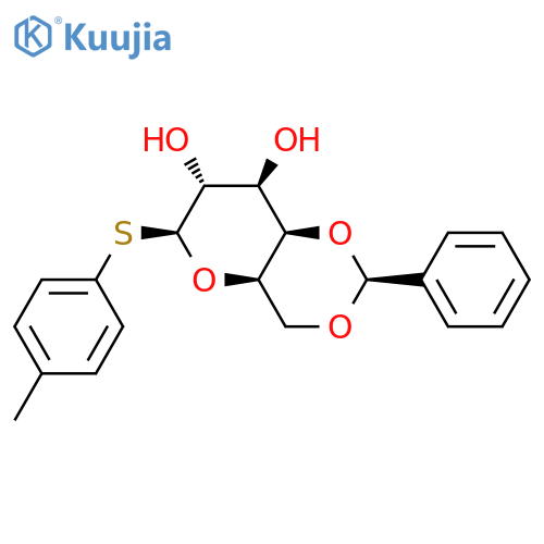 β-D-Galactopyranoside, 4-methylphenyl 4,6-O-[(S)-phenylmethylene]-1-thio- structure