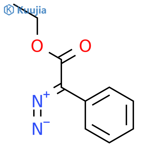 Ethyl diazophenylacetate structure