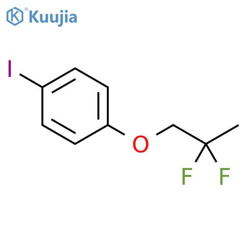 1-(2,2-Difluoropropoxy)-4-iodobenzene structure