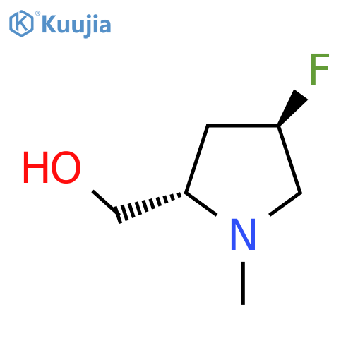 ((2S,4R)-4-Fluoro-1-methylpyrrolidin-2-yl)methanol structure