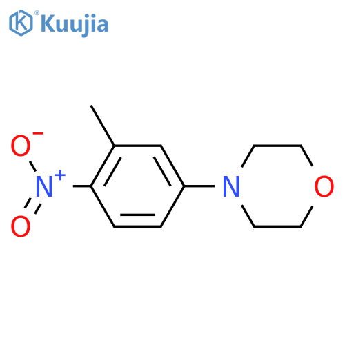 4-(3-Methyl-4-nitrophenyl)morpholine structure