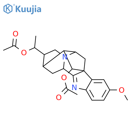 Vomilenine; 19,20α-Dihydro, 10-methoxy, 19ξ-acetoxy, 21-deoxy structure