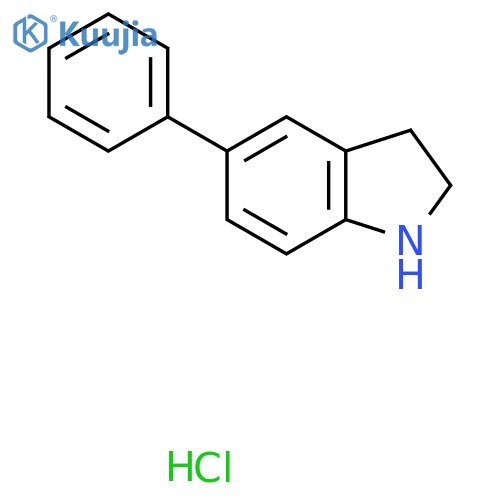 5-Phenylindoline hydrochloride structure