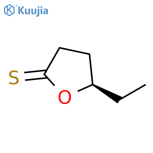 2(3H)-Furanthione, 5-ethyldihydro-, (5R)- structure