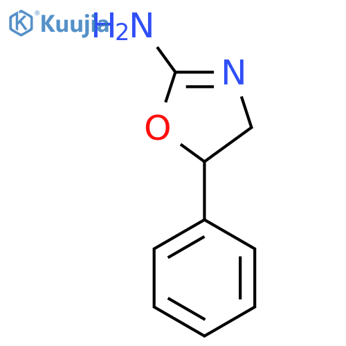 2-Oxazolamine,4,5-dihydro-5-phenyl- structure