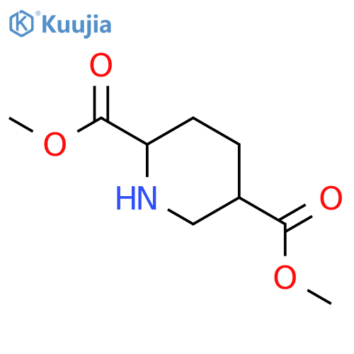 2,5-dimethyl piperidine-2,5-dicarboxylate structure