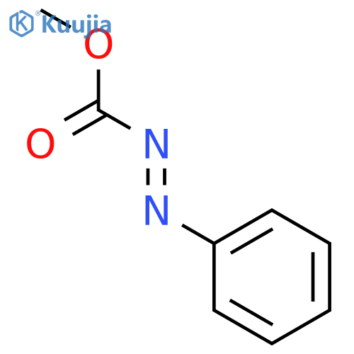 Methyl (E)-2-Phenyldiazene-1-carboxylate structure