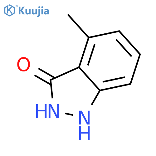 3H-Indazol-3-one,1,2-dihydro-4-methyl- structure