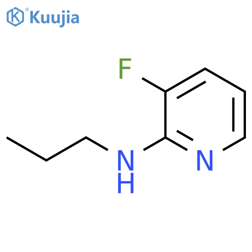 2-Pyridinamine,3-fluoro-N-propyl- structure