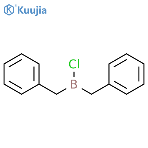 Borane, chlorobis(phenylmethyl)- structure