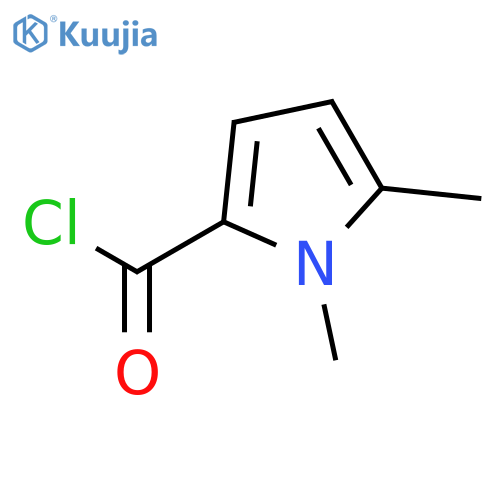 1H-Pyrrole-2-carbonyl chloride, 1,5-dimethyl- structure