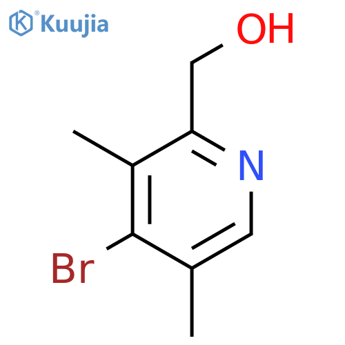 2-Pyridinemethanol, 4-bromo-3,5-dimethyl- structure