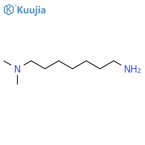(7-aminoheptyl)dimethylamine structure