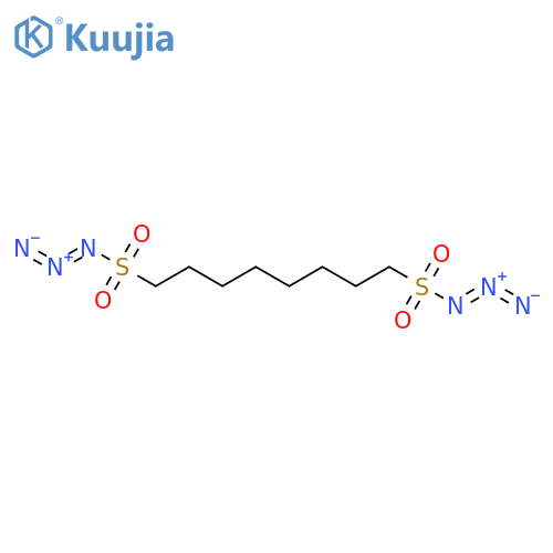 1,8-Octanedisulfonyl diazide structure