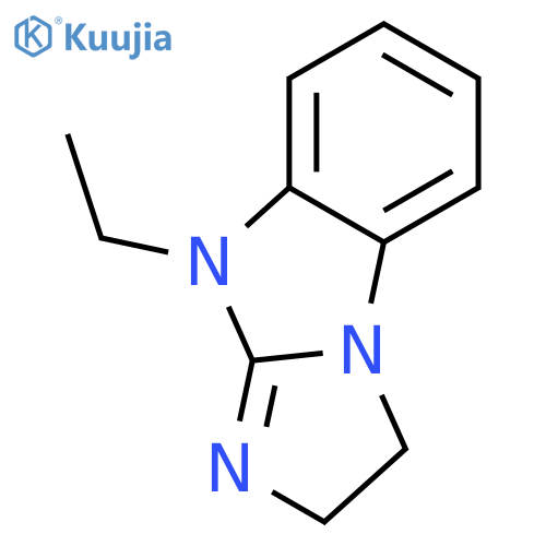 3H-IMIDAZO[1,2-A]BENZIMIDAZOLE, 9-ETHYL-2,9-DIHYDRO- structure