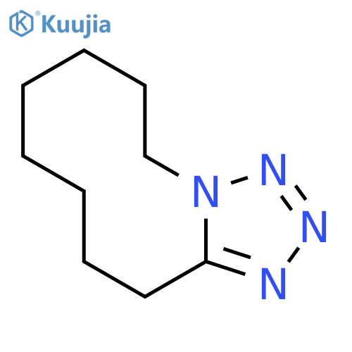 Tetrazolo[1,5-a]azecine,5,6,7,8,9,10,11,12-octahydro- structure