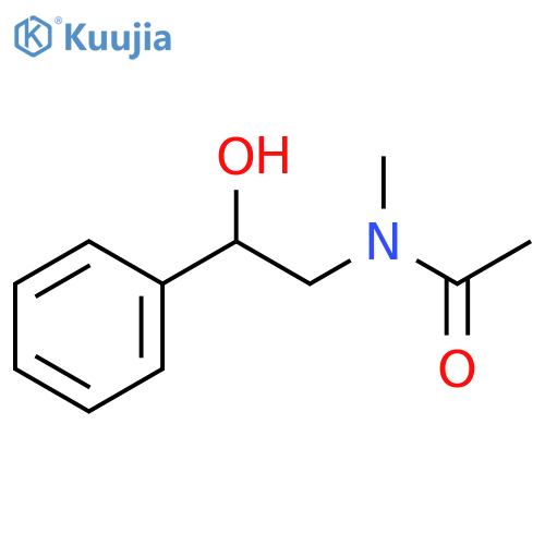 Acetamide, N-(2-hydroxy-2-phenylethyl)-N-methyl- structure
