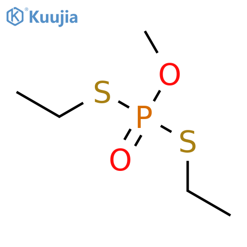 Phosphorodithioic acid,S,S-diethyl O-methyl ester structure