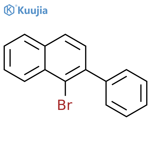 1-Bromo-2-phenylnaphthalene structure