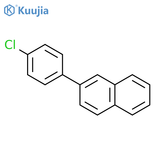 2-(4-Chlorophenyl)naphthalene structure