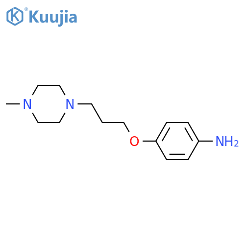 4-3-(4-Methylpiperazin-1-yl)propoxyaniline structure