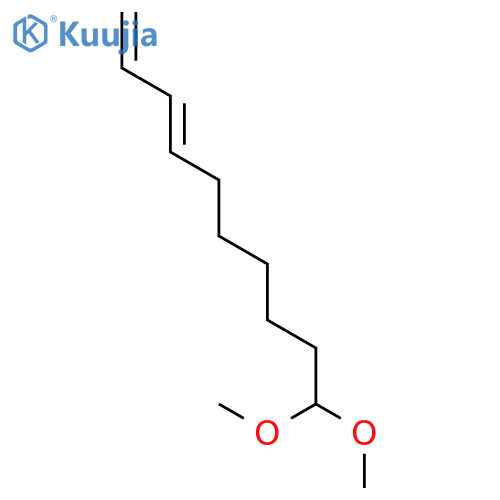 1,3-Decadiene, 10,10-dimethoxy-, (3E)- structure