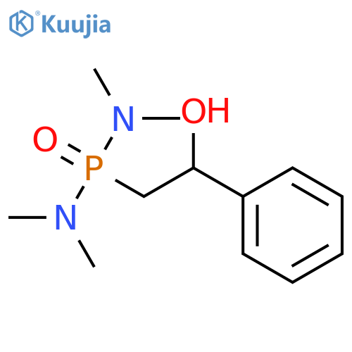 Phosphonic diamide, P-(b-hydroxyphenethyl)-N,N,N',N'-tetramethyl-(8CI) structure