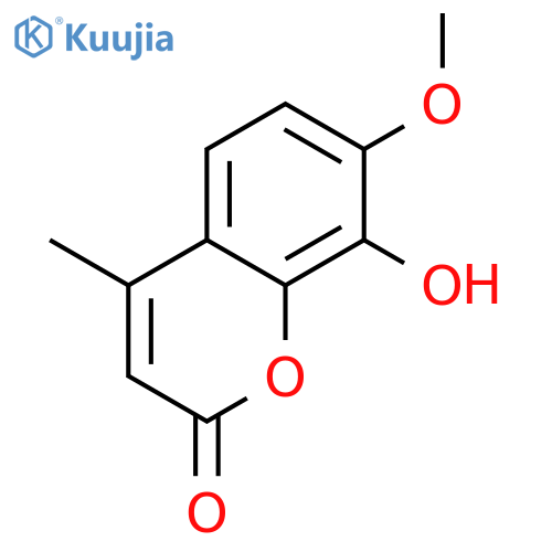 7-Methoxy-4-methyl-coumarin-8-ol structure