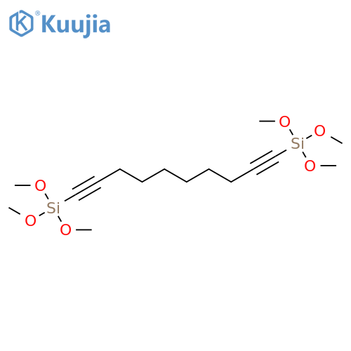 3,3,14,14-Tetramethoxy-2,15-dioxa-3,14-disilahexadeca-4,12-diyne structure
