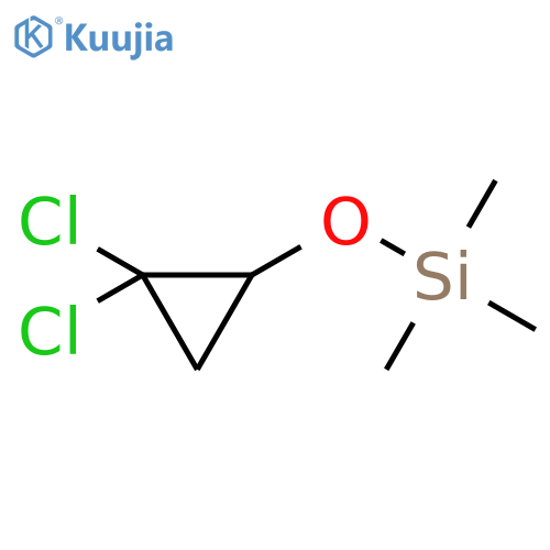 Silane, [(2,2-dichlorocyclopropyl)oxy]trimethyl- structure