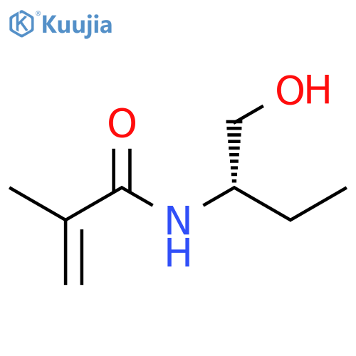 2-Propenamide, N-[(1S)-1-(hydroxymethyl)propyl]-2-methyl- structure