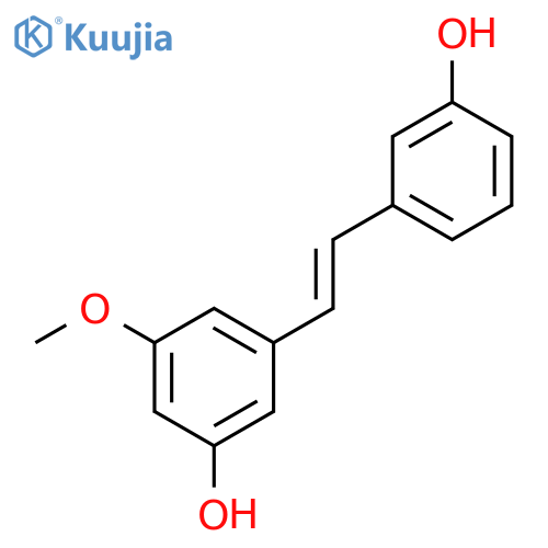 3-[(E)-2-(3-Hydroxyphenyl)vinyl]-5-methoxyphenol structure