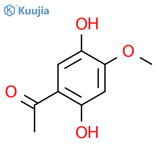 Ethanone, 1-(2,5-dihydroxy-4-methoxyphenyl)- structure