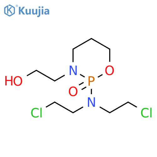 2H-1,3,2-Oxazaphosphorine-3(4H)-ethanol, 2-[bis(2-chloroethyl)amino]dihydro-, 2-oxide structure