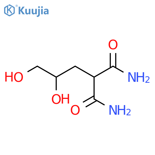 2-(2,3-dihydroxypropyl)propanediamide structure