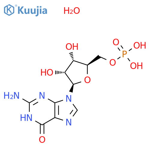 Guanosine 5'-monophosphate hydrate structure
