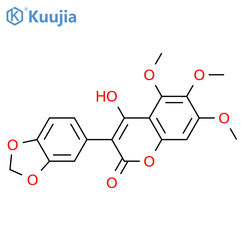 Derrusnin; 6-Methoxy, O4-de-Me structure