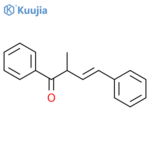 3-BUTEN-1-ONE, 2-METHYL-1,4-DIPHENYL-, (3E)- structure
