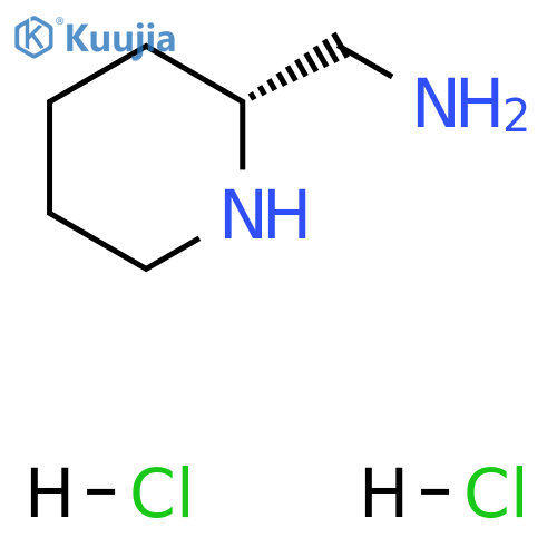 [(2R)-piperidin-2-yl]methanamine dihydrochloride structure
