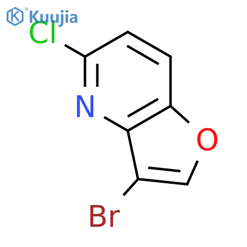 3-bromo-5-chlorofuro[3,2-b]pyridine structure