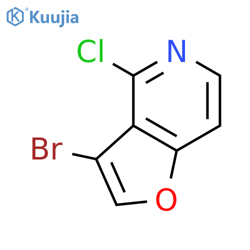 3-Bromo-4-chlorofuro[3,2-c]pyridine structure