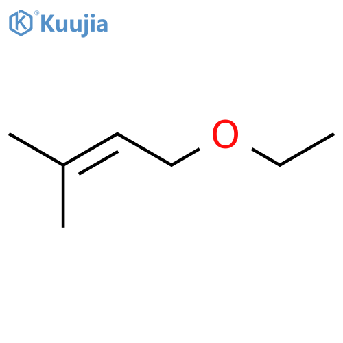 1-ethoxy-3-methylbut-2-ene structure