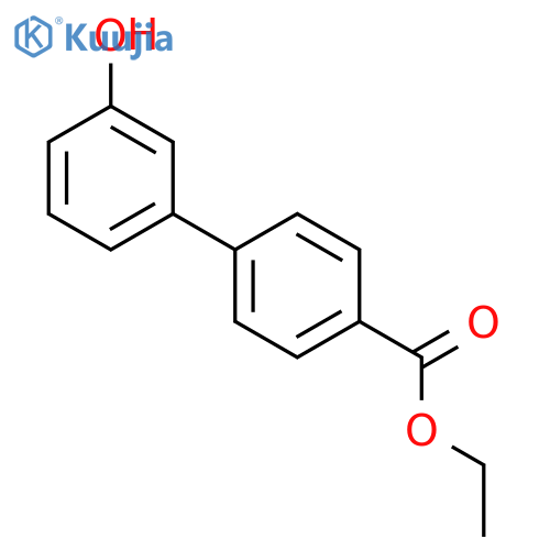 3-(4-Ethoxycarbonylphenyl)phenol structure