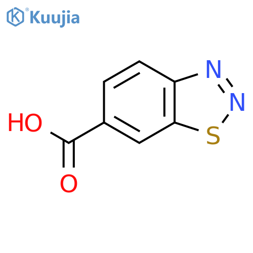 Benzo[d][1,2,3]thiadiazole-6-carboxylic acid structure