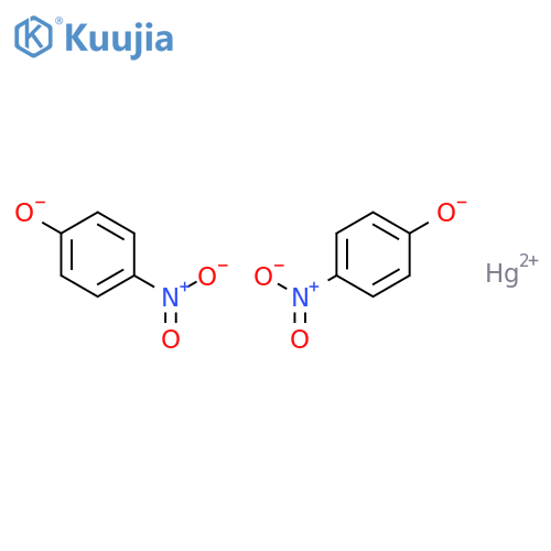 Phenol, 4-nitro-,mercury(2+) salt (2:1) structure
