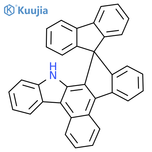 Spiro[benz[c]​indeno[2,​1-​a]​carbazole-​14(13H)​,​9'-​[9H]​fluorene] structure