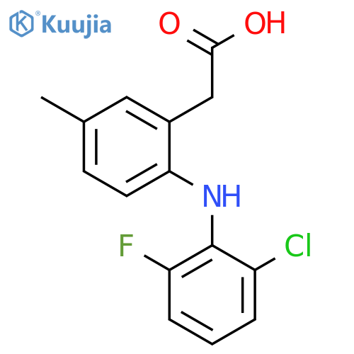 Lumiracoxib structure