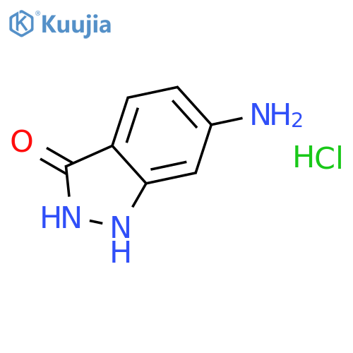 6-Amino-1H-Indazol-3(2H)-one Hydrochloride structure