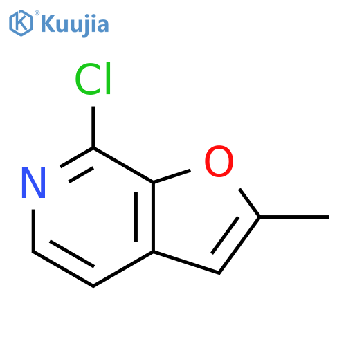 7-chloro-2-methyl-Furo[2,3-c]pyridine structure