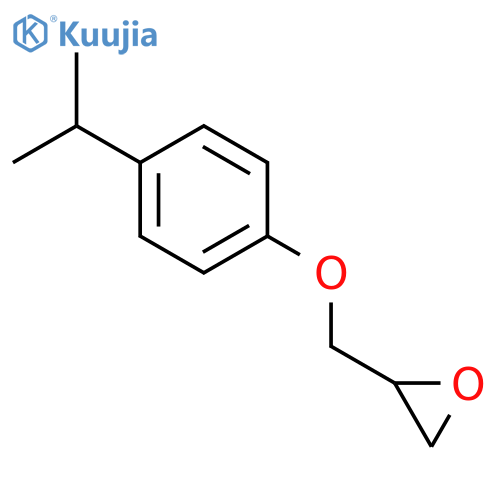 Oxirane,2-[[4-(1-methylethyl)phenoxy]methyl]- structure